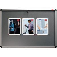 Nobo Schaukasten 31333500 96,5x66,5x2cm DIN A1 grau