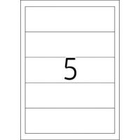 HERMA Ordnerrückenschild Special 5032 breit/kurz weiß 125 Stück