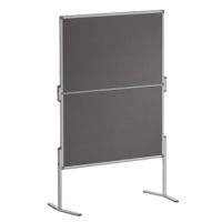 Franken Moderationstafel Pro MT880312 120x150cm Filz grau