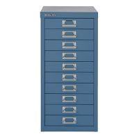 Bisley Schubladenschrank L2910605 10Schubfächer blau