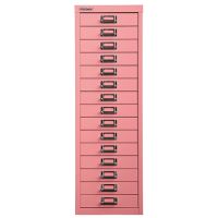 Bisley Schubladenschrank L3915601 15Schubfächer pink