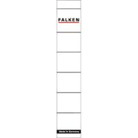 Falken Ordnerrückenschild 80039639 schmal/kurz weiß 10 Stück