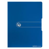 Herlitz Klemmbrettmappe 11217213 DIN A4 Polyfoam blau