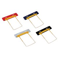 Jalema Abheftbügel Plus 5712525 gelb/weiß 100 Stück