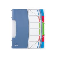 Esselte Ordnungsmappe 624029 DIN A4 6 Fächer PP