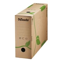 Esselte Archivbox ECO 623917 10x32,7x23,3cm Karton naturbraun