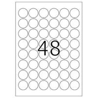 HERMA Folienetikett 4571 rund 30mm weiß 960 Stück