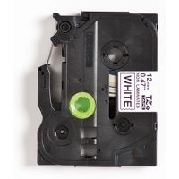 P-touch Schriftbandkassette TZEN231 12mmx8m unlaminiert schwarz auf weiß