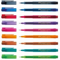 Faber-Castell Fineliner BROADPEN 1554 155421 0,8mm rot