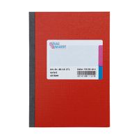 König & Ebhardt Kladde 8616271 DIN A6 kariert 48Blatt rot