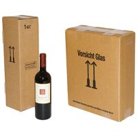 smartboxpro Versandkarton 00069082 für 2 Flaschen 10 Stück