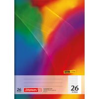 BRUNNEN Schulheft Lin 26 104492602 DIN A4 16Blatt kariert