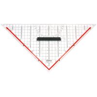 RUMOLD Geometriedreieck 1158 32,5cm Kunststoff transparent