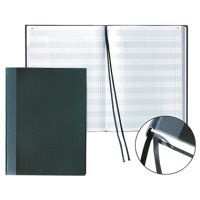 König & Ebhardt Protokollbuch 8655223 DIN A4 kariert 96Bl. schwarz