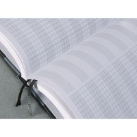 König & Ebhardt Protokollbuch 8655223 DIN A4 kariert 96Bl. schwarz