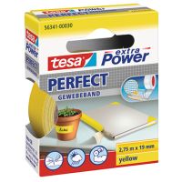 tesa Gewebeband Extra Power Perfect 56341-00030 19mmx2,75m gelb