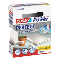 tesa Gewebeband Extra Power Perfect 56341-00028 19mmx2,75m weiß