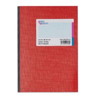 König & Ebhardt Registerbuch 8618752 DIN A5 96Blatt kariert rot