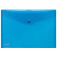 FolderSys Sammelhülle 40111-44 DIN A4 blau transparent 10 Stück