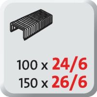 NOVUS Heftgerät STABIL 020-1289 30Blatt Metall rot