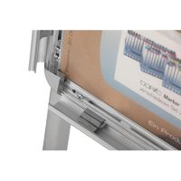 magnetoplan Kundenstopper SP 00016 66,1x119cm DIN A1 silber