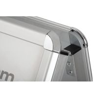 magnetoplan Kundenstopper SP 00016 66,1x119cm DIN A1 silber