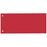 Bene Trennstreifen 201950RT Karton rot 100 Stück