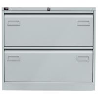 Bisley Hängeregistraturschrank Light CDF2645 2bahnig 2Schübe gr