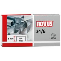 NOVUS Heftklammer 24/6 040-0158 verzinkt 1.000 Stück