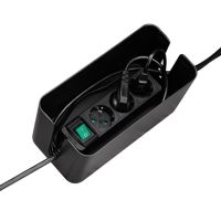 Hama Kabelbox Maxi 00020664 15,6x13x40cm schwarz