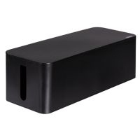 Hama Kabelbox Maxi 00020664 15,6x13x40cm schwarz