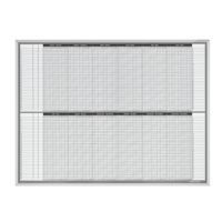 magnetoplan Jahresplaner 1241212S 121,5x91,5cm magnetisch +Zubehör