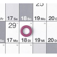 magnetoplan Jahresplaner 1241212S 121,5x91,5cm magnetisch +Zubehör