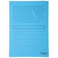 Exacompta 50252E Exacompta Sichtmappe DIN A4 mF hellblau 25 St.