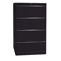 Bisley Hängeregistraturschrank DF4633 4Schubfächer schwarz