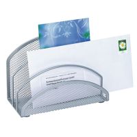 WEDO Briefständer Office 65354 18,5x8,5x12,5cm Drahtmetall silber