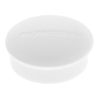 magnetoplan Magnet Discofix Mini 1664600 20mm weiß 10 Stück