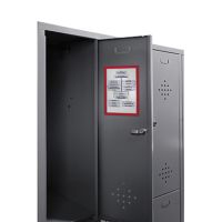 DURABLE Rahmen DURAFRAME 486903 DIN A4 rot 5 Stück