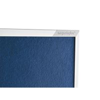 magnetoplan Moderationstafel 1151103 einteilig Filz blau