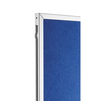 magnetoplan Moderationstafel 1151303 klappbar Filz blau
