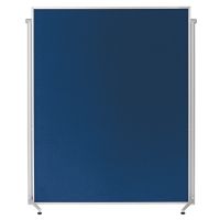 magnetoplan Moderationstafel 1151103 einteilig Filz blau