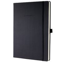 SIGEL Notizbuch Conceptum CO115 DIN A4+ Hardcover 194S. kariert schwarz