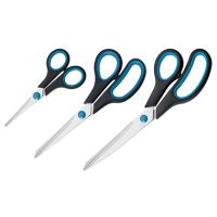 Westcott Schere EASY GRIP SET N-90027 13cm/21cm/25cm 3 Stück