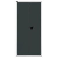 Bisley Flügeltürenschrank Universal E782A04525 5OH l.gr/anthrazit