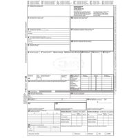 RNK Frachtbrief CMR 2100 DIN A4 4teilig SD