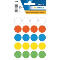 HERMA Markierungspunkt 1881 19mm sortiert 100 Stück