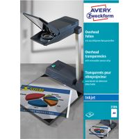 Avery Zweckform Inkjetfolie 2504 Sensor kurz glasklar 50 Stück