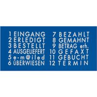 COLOP Datumstempel mini info-dater S120/WD 1453100200 blau/grau