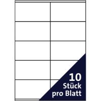 Soennecken Etikett 5752 105x57mm weiß 1.000 Stück