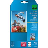 SIGEL Fotopapier Everyday-plus IP719 DIN A6 200g weiß 72 Blatt